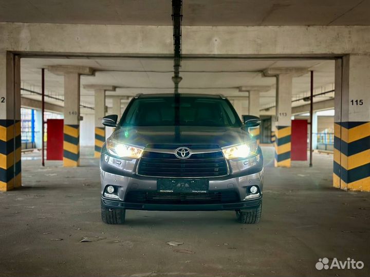 Toyota Highlander 3.5 AT, 2014, 190 000 км