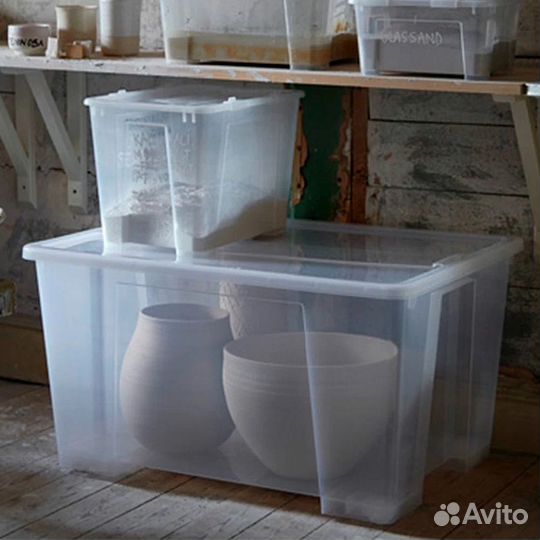 Контейнер с крышкой Икеа