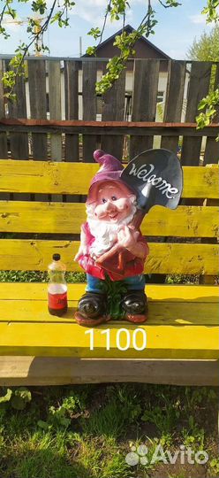 Садовые фигуры из гипса