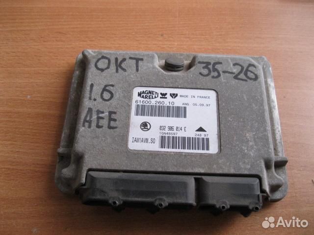 Блок управления двигателем от Skoda Octavia (A4 1