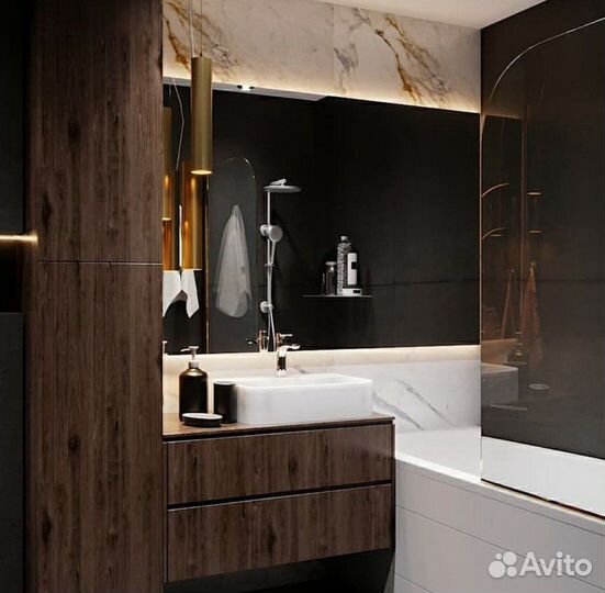 Мебель для ванной под заказ