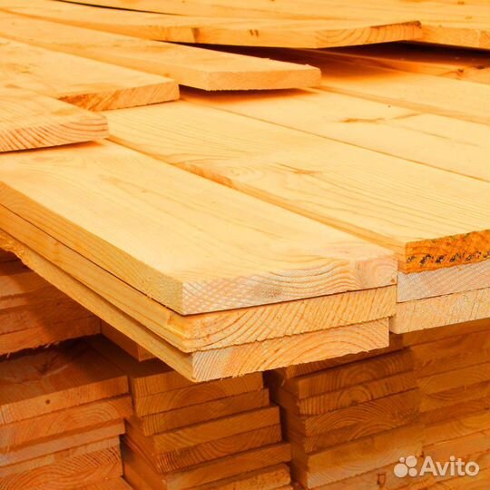 Долголетние доски из лиственницы разных сечений