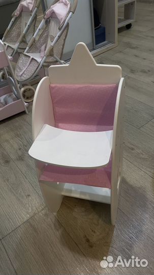 Стулчик для кормления кукол