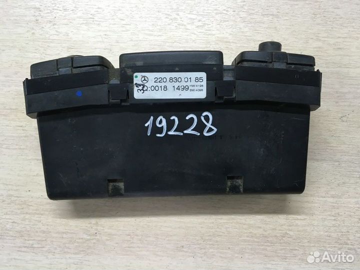 Блок управления климат контролем Mercedes-Benz S-к