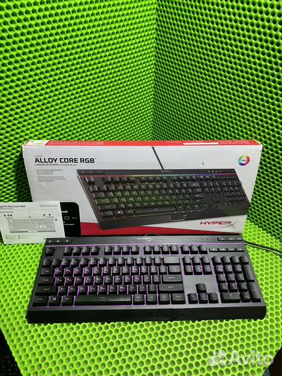 Клавиатура hyperx alloy core rgb