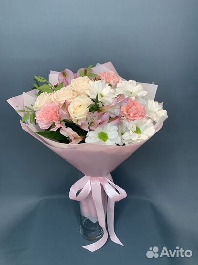 Живые цветы букеты