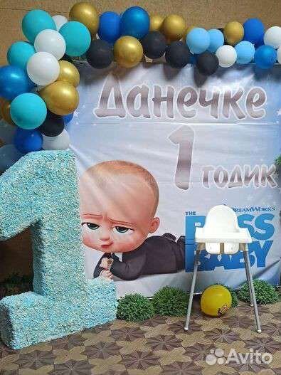 Баннер на день рождения