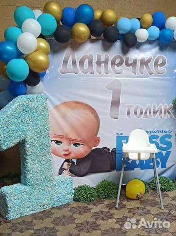 Баннер на день рождения