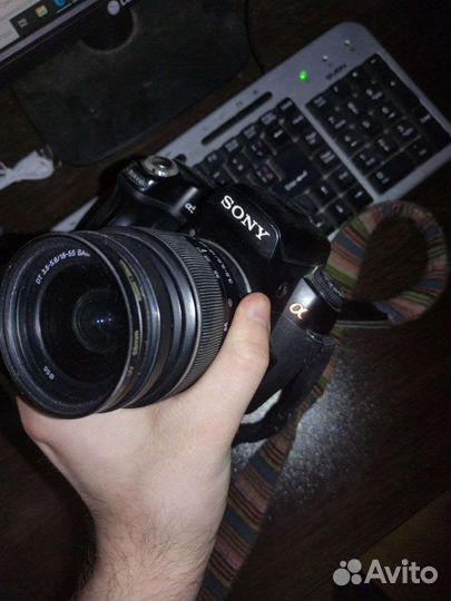 Зеркальный фотоаппарат sony a500