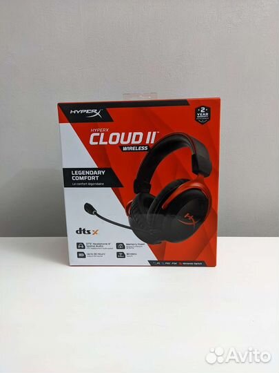 Игровые наушники HyperX Cloud 2 Wireless