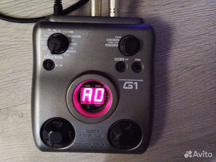 Гитарный процессор zoom g1