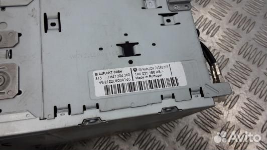 Магнитола volkswagen passat B7 (95O07I401)