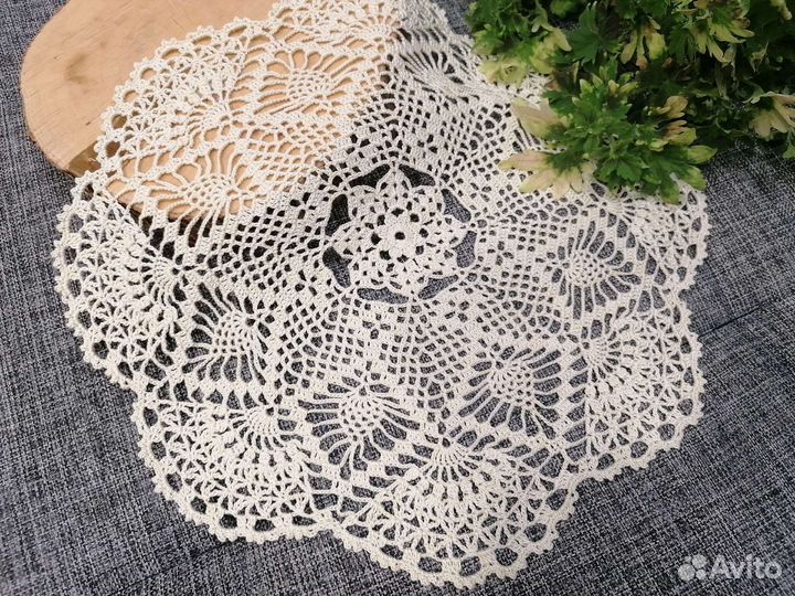 Салфетки вязаные крючком