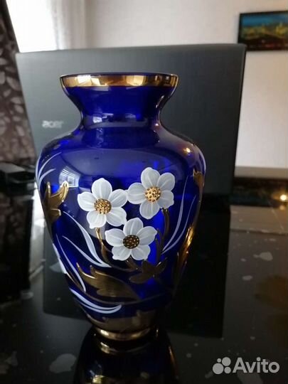 Богемское Стекло, ваза, Чехия