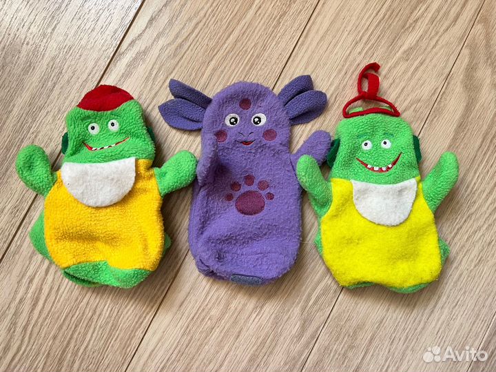 Перчаточные куклы игрушки на руку пакетом