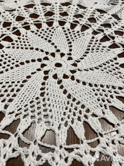 Ручная работа Салфетки вязаные крючком