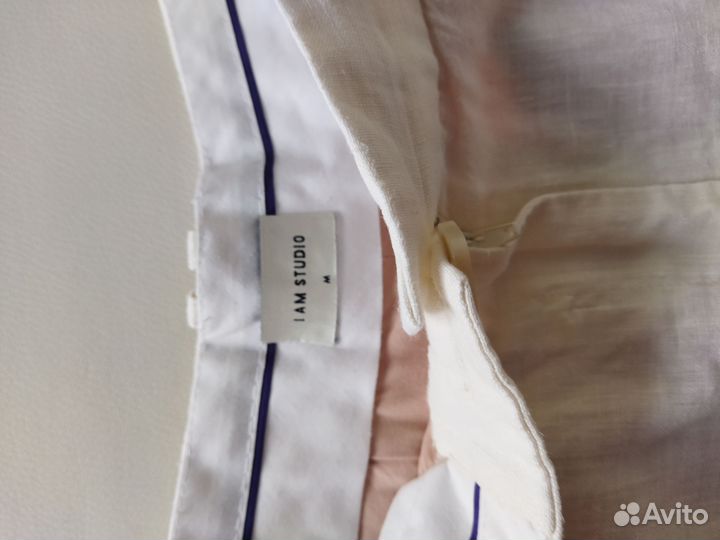 Шорты бермуды лен М