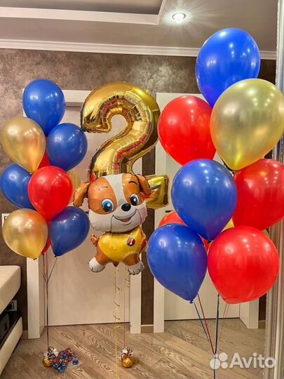 Воздушные шары с гелием, доставка шаров