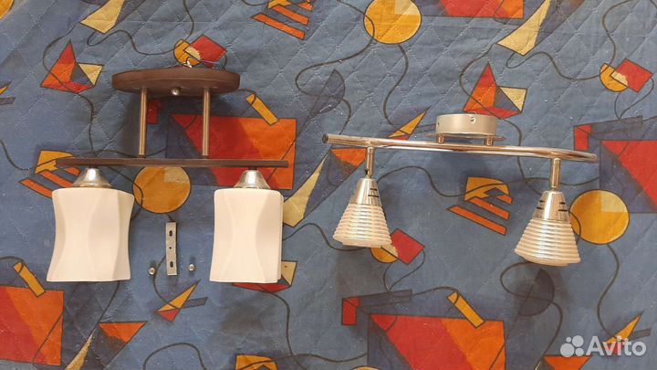 Люстра и светильники бра комплект