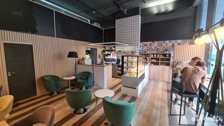 Кофейня в ЖК Бизнес-класса. Стильный ремонт