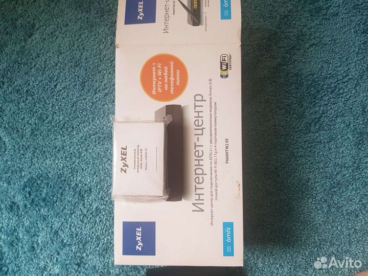 Wi-Fi роутер Zyxel p660htw2 EE