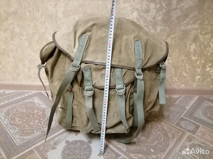 Рюкзак туристический 80 литров СССР и вещмешок