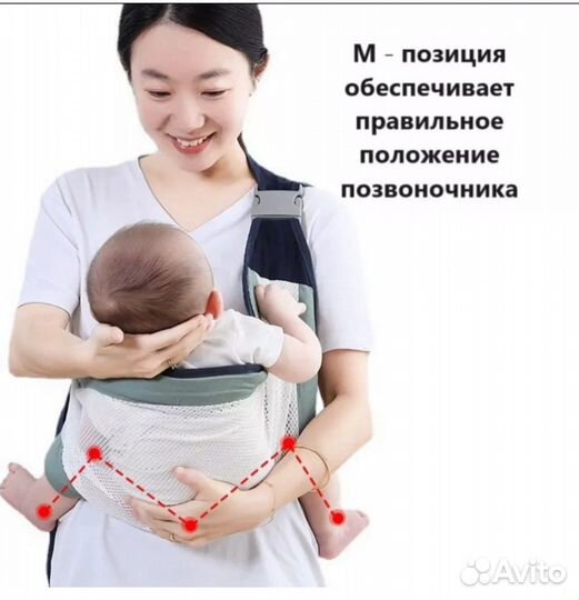 Слинг для новорожденных