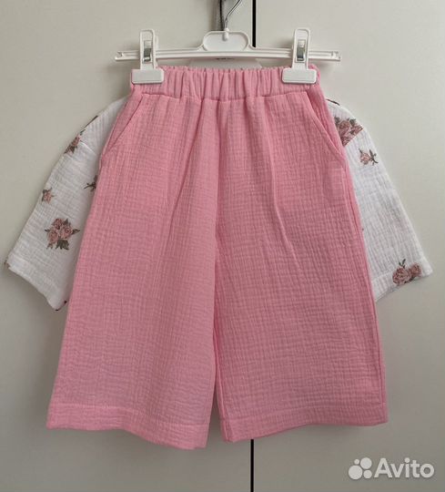 Костюм из муслина новый