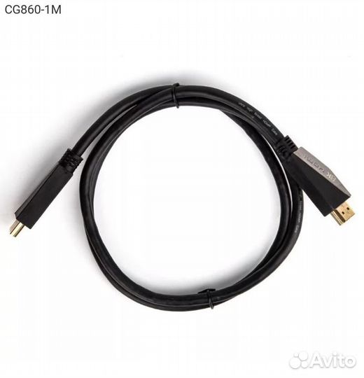 Видеокабель vcom hdmi (M) - hdmi (M) 1.00м, CG860