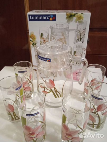 Кувшин с 6 стаканами