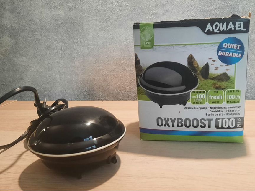 Аквариумный компрессор Aquael oxyboost