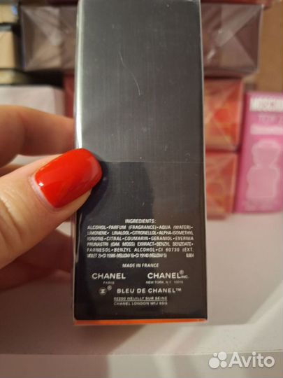 Bleu de chanel тестер