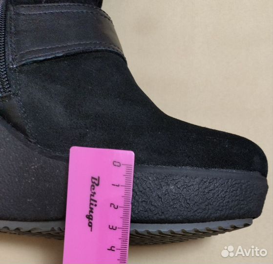 Ботильоны натуральная кожа 39 (25 см)