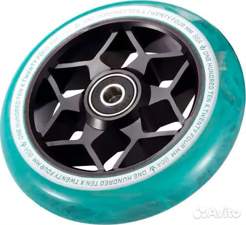 Колесо blunt Diamond 110 mm Smoke Teal Ana889