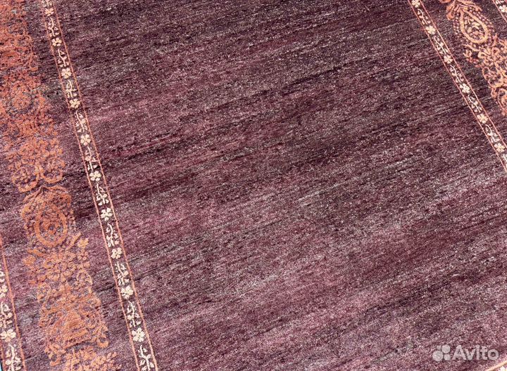 Ковер ворсовый, Индия, шерсть-шелк. 240х170 см