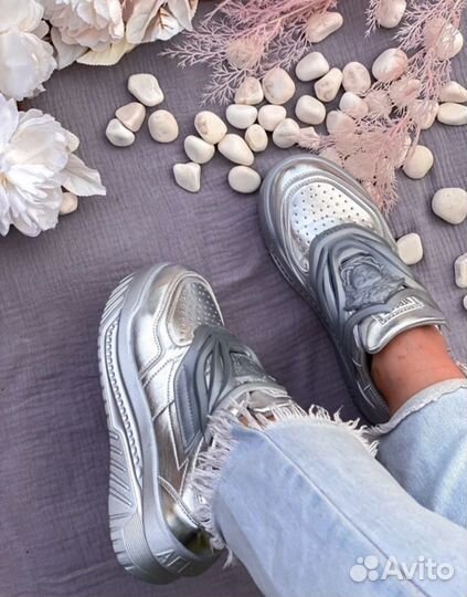 Женские кроссовки кеды versace