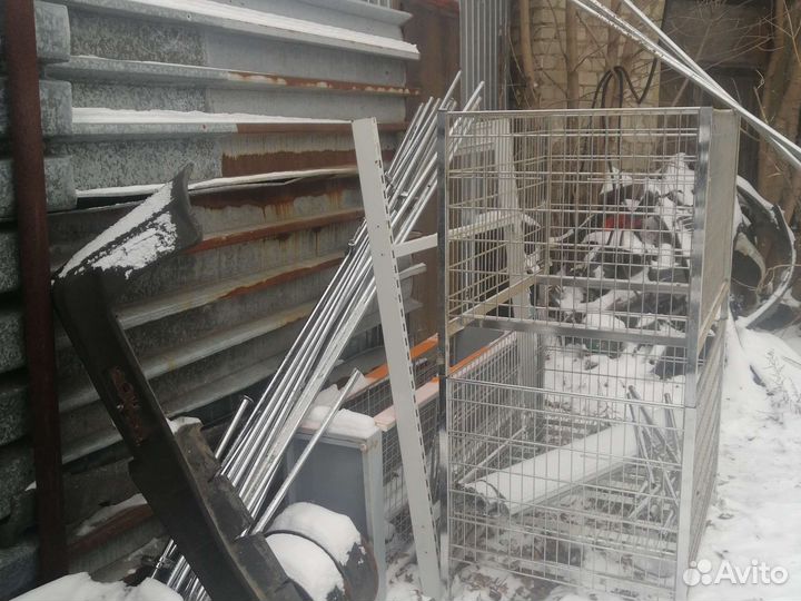 Рейлинги решётки металлические стеллажи