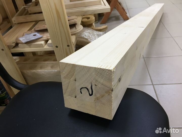 Брус клееный хвоя