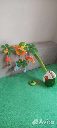 Мобиль музыкальный на детскую кроватку tiny love