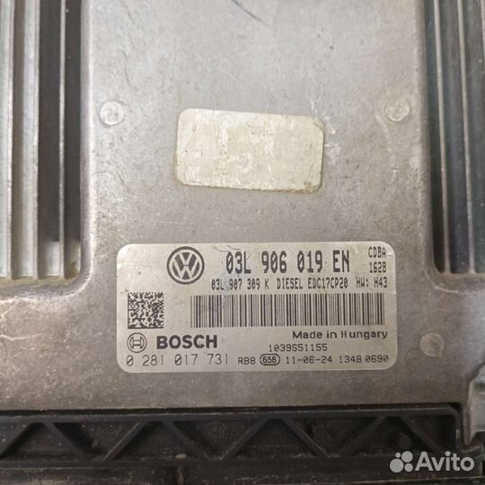 Блок управления Volkswagen Amarok