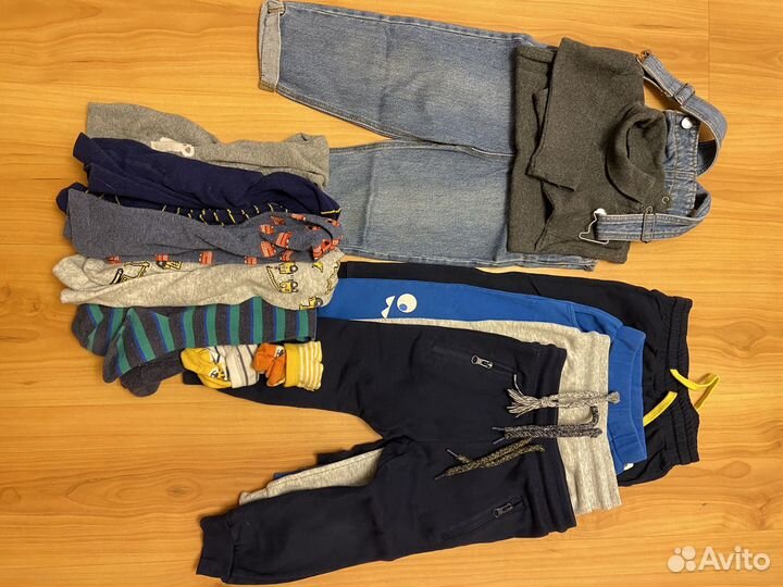 Детские вещи пакетом на мальчика 80 86