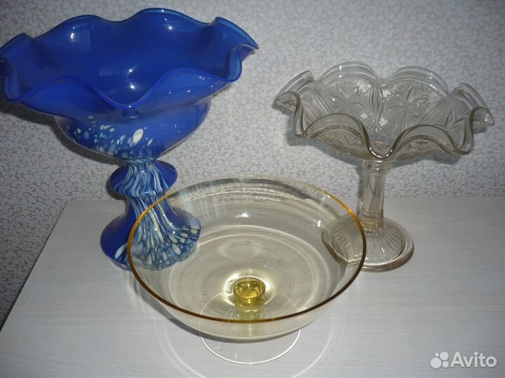 Вазы на ножке-СССР