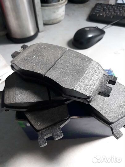 Колодки тормозные передние RIO II, accent III