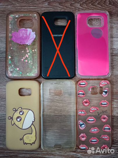Чехлы для телефона Samsung S6 edge