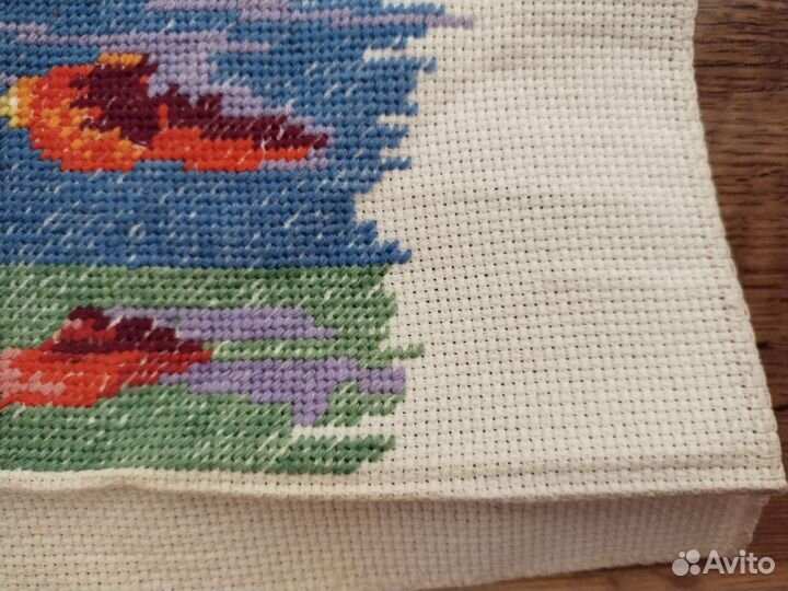 Картина вышивка