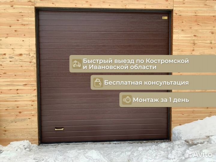 Секционные ворота