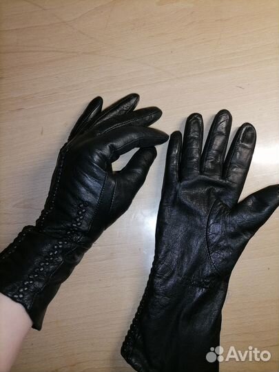 Перчатки натуральная кожа 7 размер