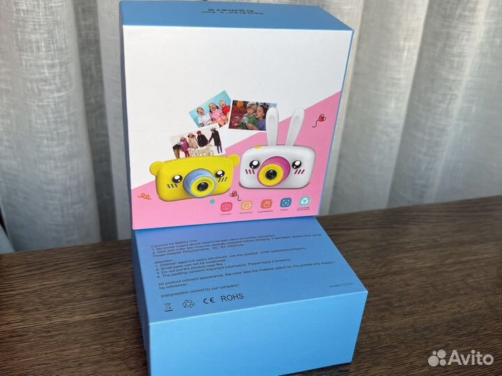 Детский фотоаппарат с большим дисплеем