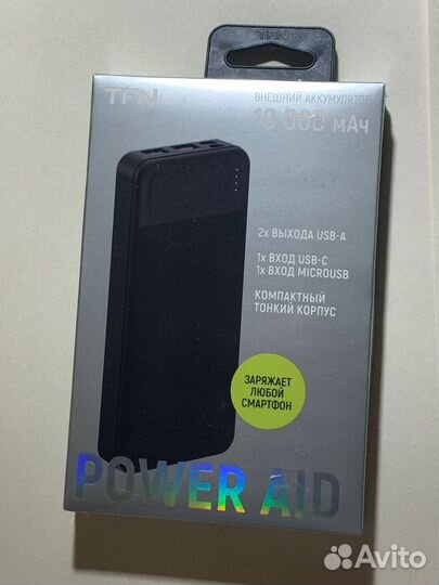 Внешний аккумулятор TFN power bank 10000mAh