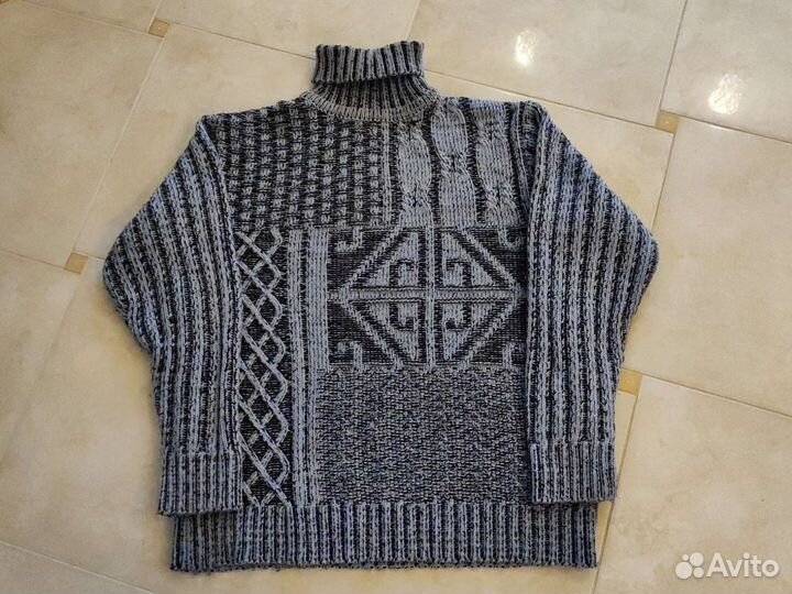 Мужской свитер,шерсть, Турция р.54